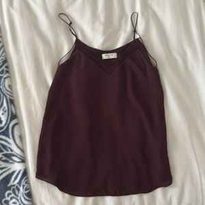 Aritzia Tank Top with mesh detail